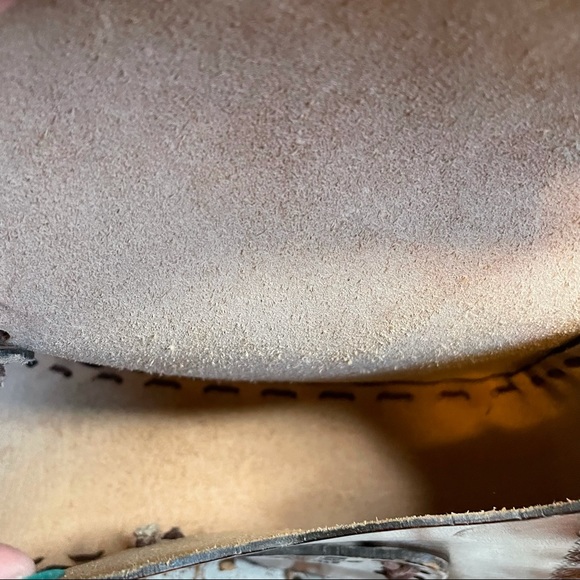 Vintage Handmade Leather Purse - Picture 6 of 11